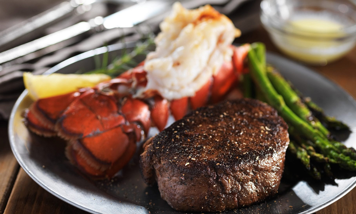 Steak and Lobster